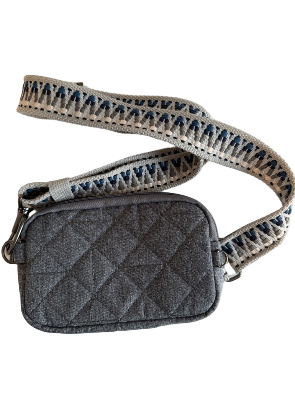 Travelon gray anti-theft with RFID technology crossbody